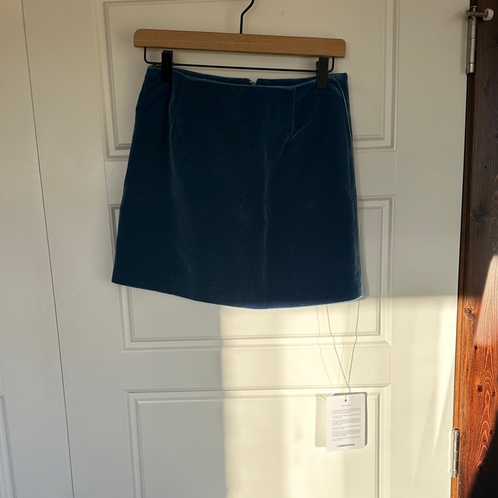 Blaze Milano Velvet Mini coci mini skirt